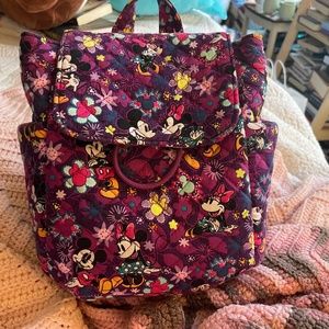 Vera Bradley Disney Mickey and Minnie Mini Backpack
